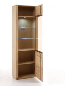 Wohnzimmer Senta 31 (6-teilig) mit LED Braun - Holzart/Dekor - Holz teilmassiv - 461 x 209 x 51 cm