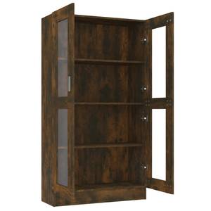 Vitrinenschrank V666 Braun - Holzwerkstoff - 31 x 150 x 83 cm