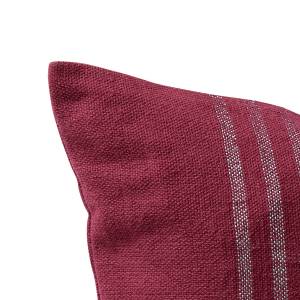 Gewebtes Kissen Quadrum Rot - Textil - 40 x 1 x 60 cm