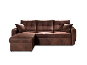 Ecksofa ASTORIA Braun - Textil - 226 x 85 x 146 cm