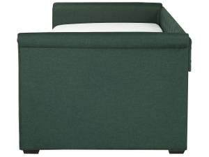 Lit gigogne LIBOURNE Vert foncé - Vert - 220 x 184 cm