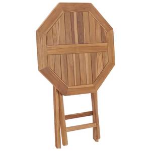 Table de jardin Marron - Bois massif - Bois/Imitation - 60 x 75 x 60 cm