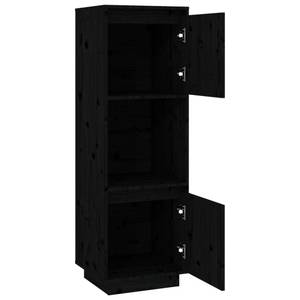 Highboard DE4436 Schwarz - Massivholz - 35 x 117 x 38 cm