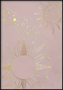 Sonne Galaxy Poster 30 x 21 x 30 cm