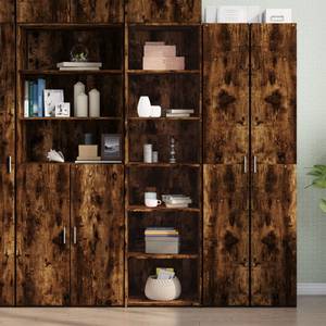 Highboard DE4773 Braun - Holzwerkstoff - 41 x 185 x 50 cm