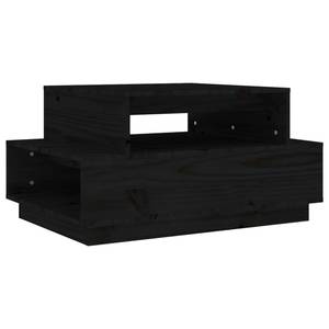 Couchtisch D294 Schwarz - Massivholz - 55 x 41 x 80 cm