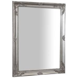 Spiegel ELEGANZ Silber - Massivholz - 4 x 82 x 62 cm