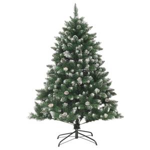 Sapin de noël Vert - Blanc - Métal - Matière plastique - 105 x 150 x 105 cm