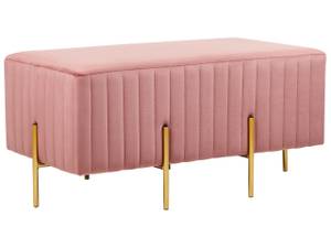 Hocker DAYTON Gold - Pink - 93 x 42 cm