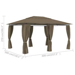 Gartenpavillon 3004442 Taupe