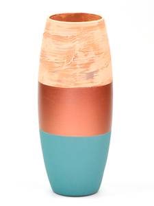 Vase en verre peint à la main Verre - 11 x 26 x 11 cm