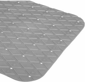 Antirutschmatte für Duschwanne, 55x55 cm Grau