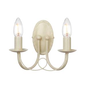 Minster Applique murale bougie Blanc