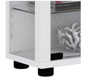 Vitrine Lumo Blanc crème - Blanc