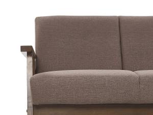 2-Sitzer Sofa ASNES Braun - Textil - 110 x 80 x 80 cm