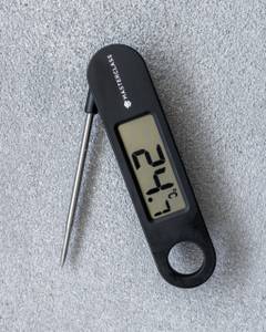 Thermometer 124940 Schwarz - Naturfaser - 2 x 2 x 1 cm