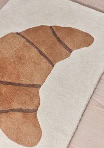 Tapis brun Marron - Fibres naturelles - 45 x 1 cm