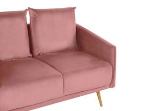 2-Sitzer Sofa MAURA Gold - Pink