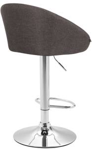 Tabouret de bar Miami V2 Lot de 2 Gris lava