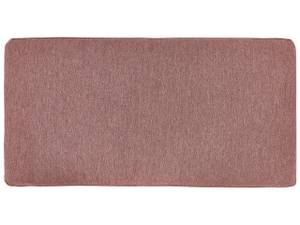 Ecksofa BREDA Schwarz - Braun - Pink - 192 x 85 x 155 cm - Armlehne davorstehend rechts - Ecke davorstehend links