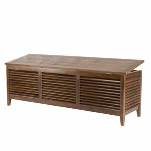 Teakholz-Gartenbox Pool Braun - Massivholz - Holzart/Dekor - 57 x 65 x 200 cm