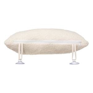 Coussin de bain en coton Beige - Fibres naturelles - 23 x 11 x 33 cm