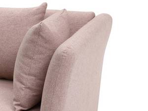 Recamiere NAPASA Pink - Textil - 82 x 77 x 162 cm