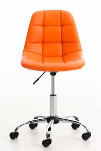 Chaise de bureau Emil Orange