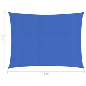 Sonnensegel 3016419-13 Blau - 300 x 300 cm