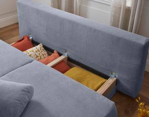 3-Sitzer Sofa CRISTAL Blaugrau