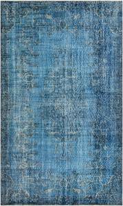 Tapis Ultra Vintage LXXXIII Bleu - Textile - 183 x 1 x 302 cm