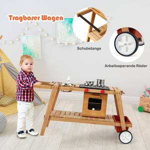 Garten Küche Spielset Weiß