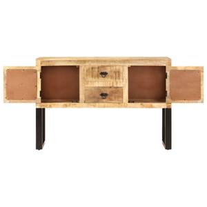 Sideboard 328275 Braun - Metall - Massivholz - Holzart/Dekor - 110 x 74 x 30 cm