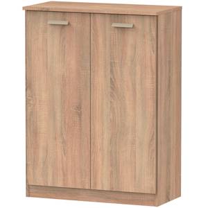 Mehrzweckschrank BRI-6078 Braun - Holz - Weiß