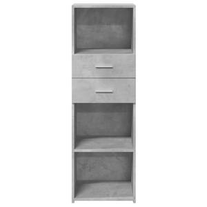 Highboard DE1373 Grau - Holzwerkstoff - 43 x 124 x 40 cm