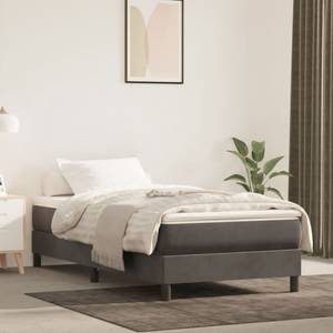 Cadre de lit 3016030-2 Gris foncé - 203 x 25 cm