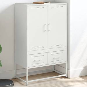 Highboard DE8811 Weiß - Metall - 39 x 112 x 68 cm