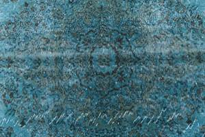 Tapis Ultra Vintage DCXVI Turquoise - Textile - 170 x 1 x 284 cm