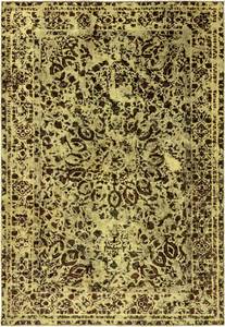 Tapis Vintage Royal XLI Jaune - Textile - 192 x 1 x 278 cm