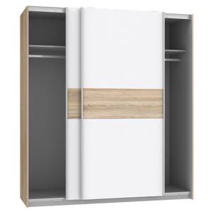 Schwebetürenschrank Wisal 15 Weiß - Holzwerkstoff - 170 x 191 x 61 cm