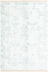 Teppich Darya DCCXXVI Blau - Textil - 122 x 1 x 180 cm