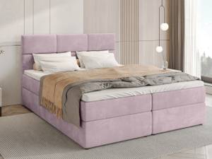 Boxspringbett BOSTON Altrosa - Breite: 180 cm