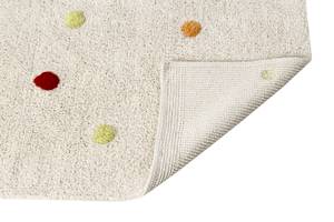 Waschbarer Baumwollteppich, MULTI DOTS Beige - Textil - 120 x 160 cm