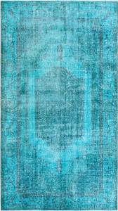 Tapis Ultra Vintage CCCXXI Turquoise - Textile - 155 x 1 x 284 cm