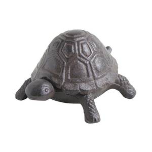 Schildkröteförmige Ablage aus Gusseisen Metall - 11 x 6 x 9 cm
