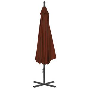 Parasol en porte-à-faux 3006337 Brun rouge