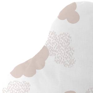 Clouds Kissen wolke Rosa 60x40 cm Pink - Textil - 1 x 60 x 40 cm