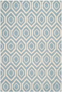 Innenteppich Essex CHATHAM Blau - Taupe - 185 x 275 cm