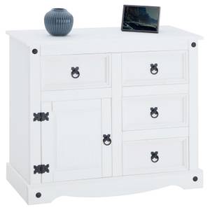 IDIMEX Buffet CORALINE, commode meuble de rangement avec 1 tiroir