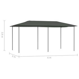 Belvédère 3006504-2 Anthracite - 530 x 259 x 298 cm